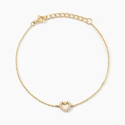 Bracelet Phanie Argent Jaune Oxyde De Zirconium-Histoire d'Or Clearance