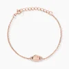 Bracelet Phibi Argent Rose Oxyde De Zirconium-Histoire d'Or Discount