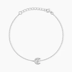 Histoire d'Or Bracelet Philine Argent Blanc Oxyde De Zirconium