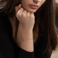 Histoire d'Or Bracelet Plaqué Or Carpantus Oxyde De Zirconium