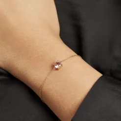 Bracelet Plaqué Or Jaune Nilay Oxyde De Zirconium-Histoire d'Or New