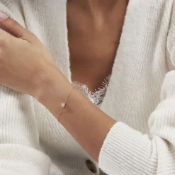 Bracelet Plaqué Or Jaune Nilay Oxyde De Zirconium-Histoire d'Or Discount