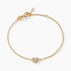 Histoire d'Or Bracelet Plaqué Or Nafissa Oxydes De Zirconium