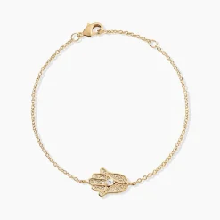 Bracelet Plaqué Or Stijn Oxyde De Zirconium-Histoire d'Or Discount