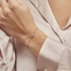 Bracelet Plaqué Or Stijn Oxyde De Zirconium-Histoire d'Or Discount