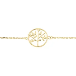 Histoire d'Or Bracelet Plaque Or Jaune Galvina