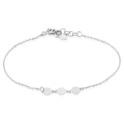 Histoire d'Or Bracelet Poenui Argent Blanc