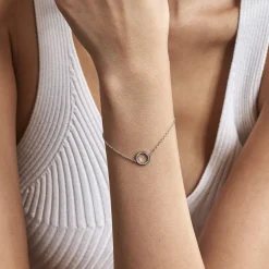 Histoire d'Or Bracelet Prisco Argent Oxyde De Zirconium