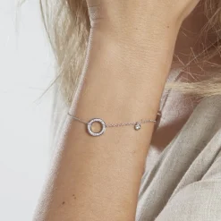 Histoire d'Or Bracelet Prisco Argent Oxyde De Zirconium
