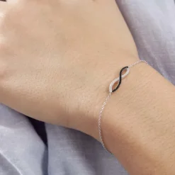 Bracelet Prudentia Argent Blanc Oxyde De Zirconium-Histoire d'Or New