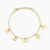 Histoire d'Or Bracelet Querida Pampilles Acier Jaune