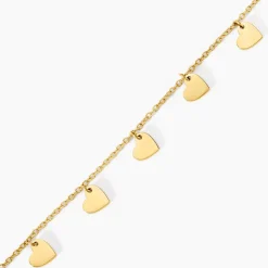 Histoire d'Or Bracelet Querida Pampilles Acier Jaune