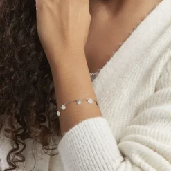 Bracelet Ragavi Argent Blanc-Histoire d'Or Hot