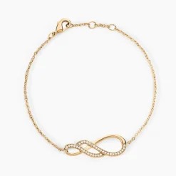 Bracelet Rajah Plaqué Or Jaune Oxyde De Zirconium-Histoire d'Or Hot