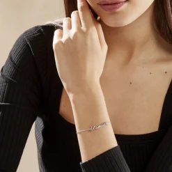 Histoire d'Or Bracelet Rera Argent Blanc Oxyde De Zirconium