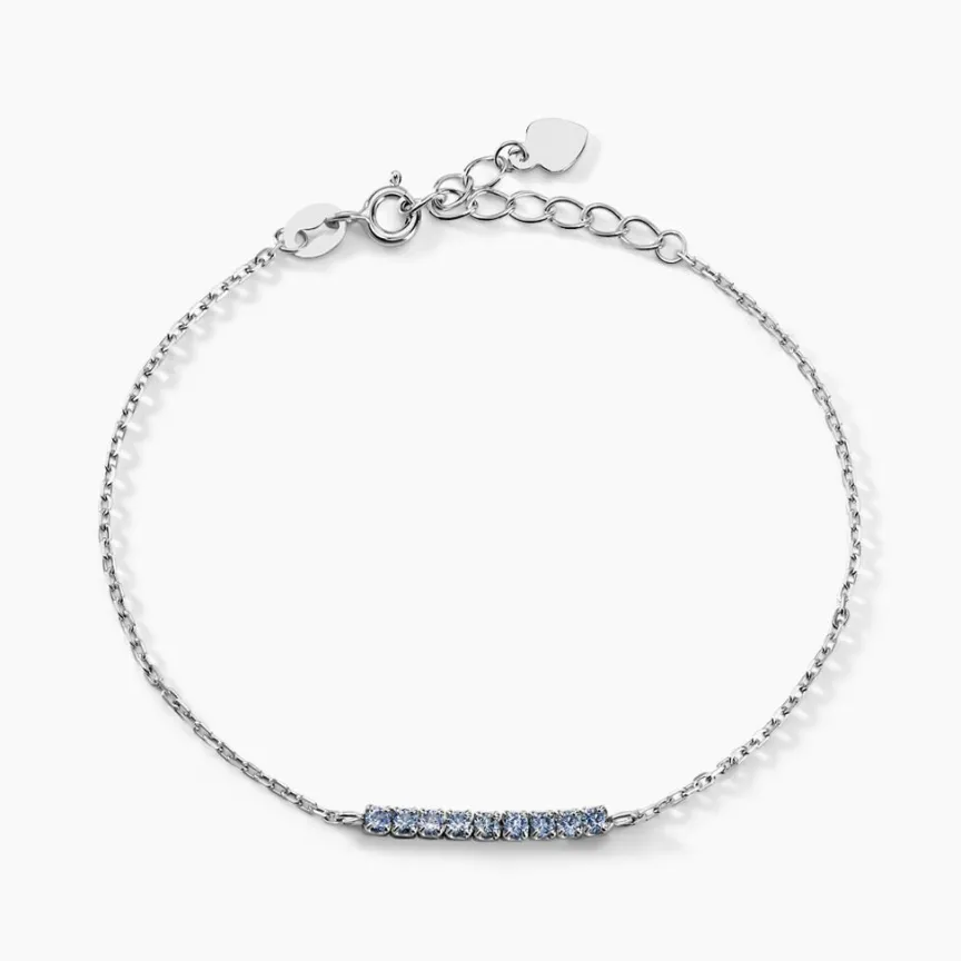 Bracelet Rio Tennis Argent Blanc Oxyde De Zirconium-Histoire d'Or Hot