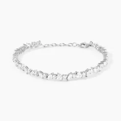 Histoire d'Or Bracelet Riviere Argent Blanc Shiny Nights Oxyde De Zirconium
