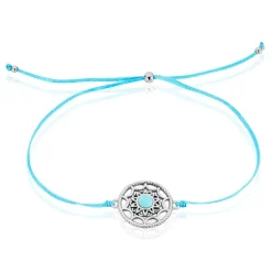 Bracelet Rojin Argent Blanc Pierre De Synthese-Histoire d'Or Hot