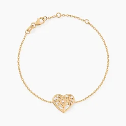 Bracelet Romée Plaqué Or Jaune Oxyde De Zirconium-Histoire d'Or Hot