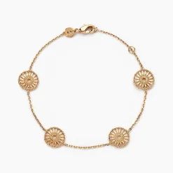 Bracelet Rosae Plaque Or Jaune-Histoire d'Or Hot