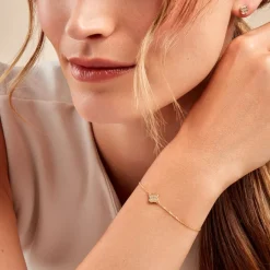 Histoire d'Or Bracelet Rosalite Or Jaune Nacre