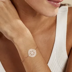 Bracelet Rotonda Argent Rose-Histoire d'Or Clearance