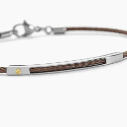 Histoire d'Or Bracelet Royan Acier Tricolore