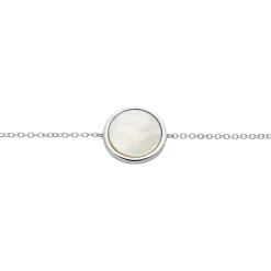 Bracelet Saül Argent Blanc Nacre-Histoire d'Or Sale