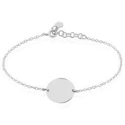 Histoire d'Or Bracelet Salematou Argent Blanc