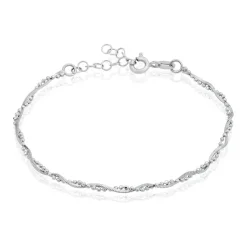 Bracelet Saman Argent Blanc-Histoire d'Or Hot