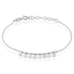 Histoire d'Or Bracelet Savahna Argent Blanc
