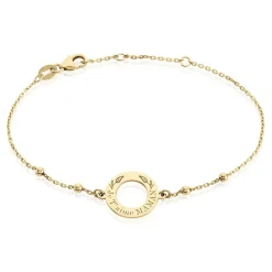 Histoire d'Or Bracelet Savas Plaqué Or Jaune