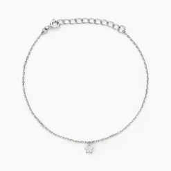Bracelet Saya Argent Blanc Oxyde De Zirconium-Histoire d'Or Hot