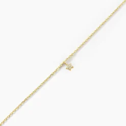 Histoire d'Or Bracelet Saya Argent Jaune Oxyde De Zirconium