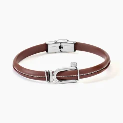 Histoire d'Or Bracelet Seb Acier Blanc