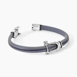 Histoire d'Or Bracelet Seb Acier Blanc