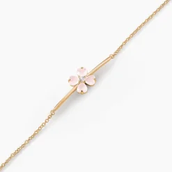 Histoire d'Or Bracelet Sendai Plaqué Or Jaune Oxyde De Zirconium