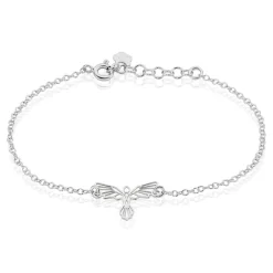 Histoire d'Or Bracelet Sevinc Argent Blanc