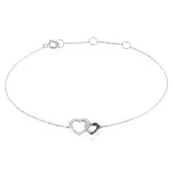 Bracelet Silana Or Blanc Diamant-Histoire d'Or Hot