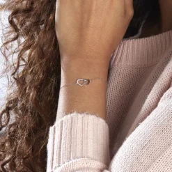 Bracelet Silana Or Blanc Diamant-Histoire d'Or Hot