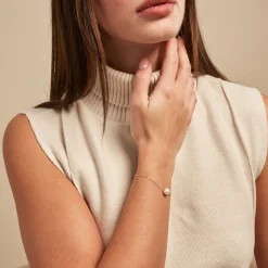 Histoire d'Or Bracelet Sissy Or Jaune Perle De Culture