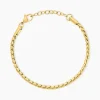 Bracelet Sloane Acier Jaune-Histoire d'Or Outlet
