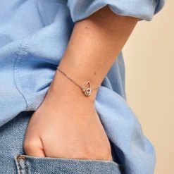 Histoire d'Or Bracelet Soa Argent Blanc Oxyde De Zirconium