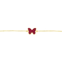 Bracelet Solena Papillon Or Jaune-Histoire d'Or New