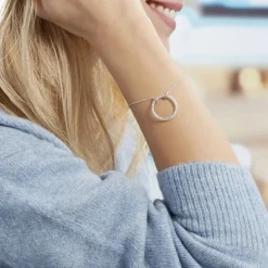 Histoire d'Or Bracelet Sowa Argent Blanc Oxyde De Zirconium