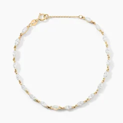 Histoire d'Or Bracelet Sparkle Or Jaune Oxyde De Zirconium