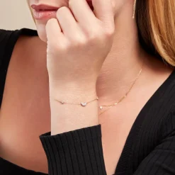 Bracelet Stellar Or Jaune Oxyde De Zirconium-Histoire d'Or Best