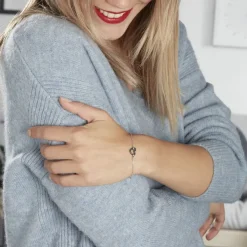 Bracelet Sumeyra Argent Blanc Céramique-Histoire d'Or New