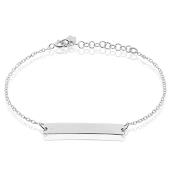 Histoire d'Or Bracelet Suzeanne Argent Blanc Oxyde De Zirconium