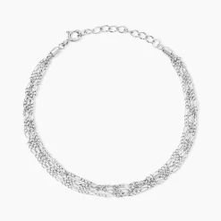Bracelet Tango Argent Blanc-Histoire d'Or Clearance